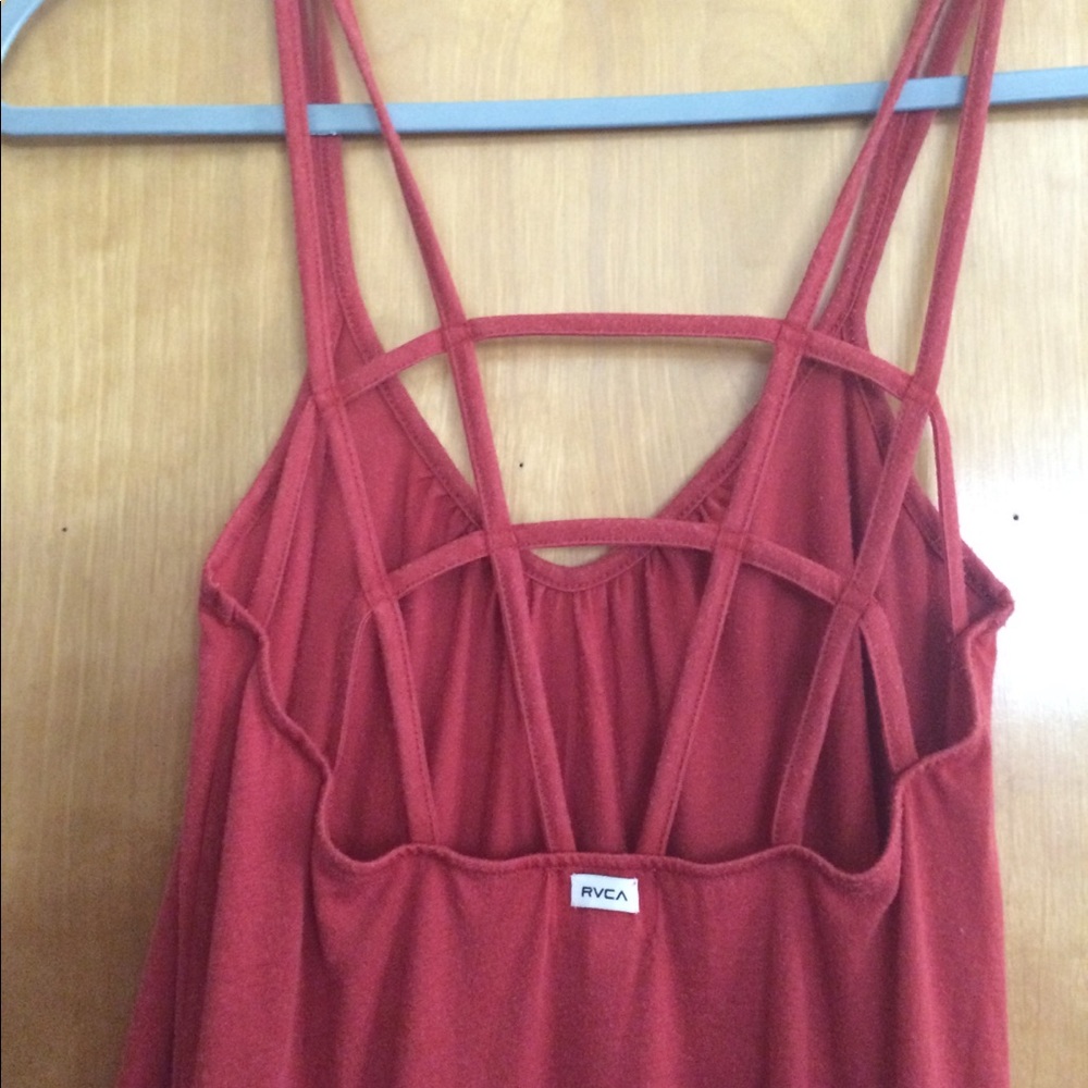 RVCA cage-back maxi dress ❣️🍁